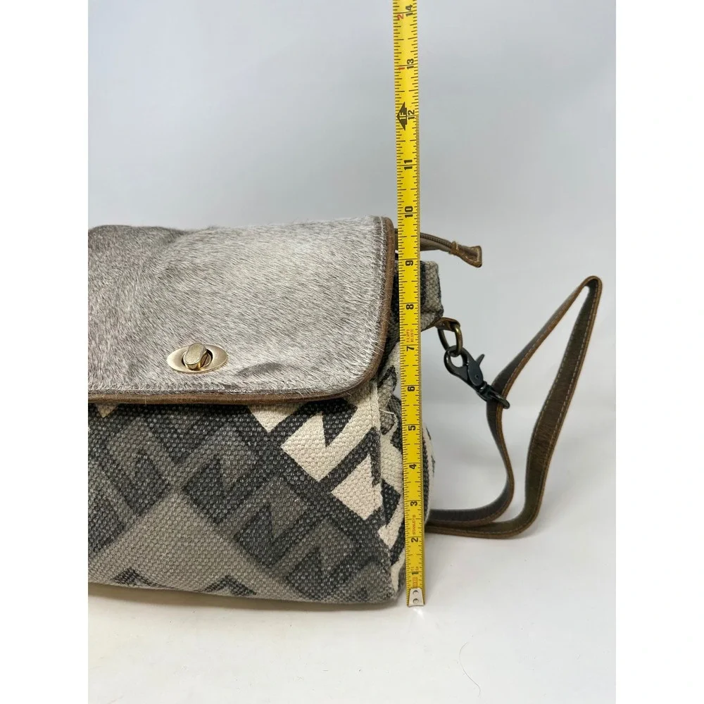 Myra Back‎ Upcycled Mixed Material Backpack
